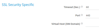 SSL Security Specific SSL Security Specific